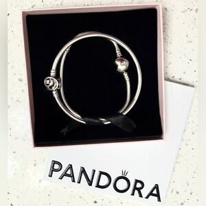 Pandora Authentic Silver Bracelets Comes As A Pair